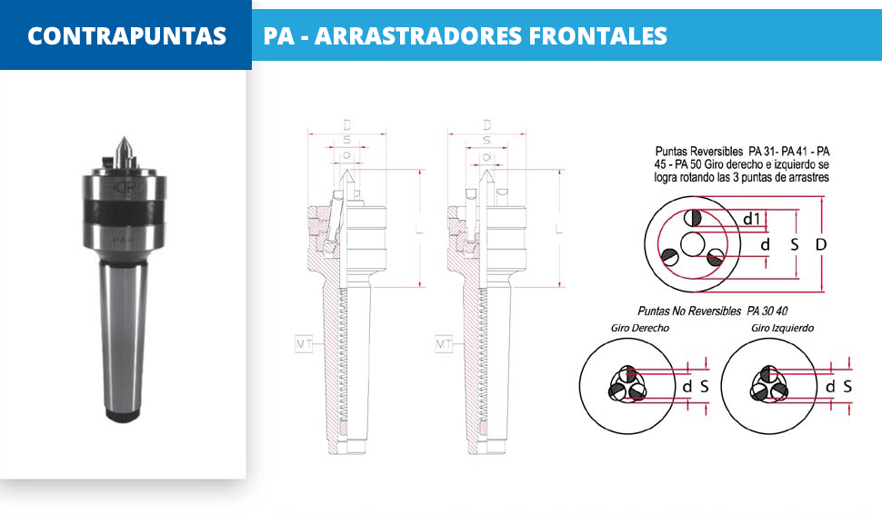 PA - ARRASTRADORES FRONTALES